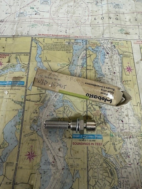 Webasto #157915 Glow Plug 24V.