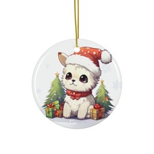 Pumik - Ceramic Christmas Ornament - Printed in USA