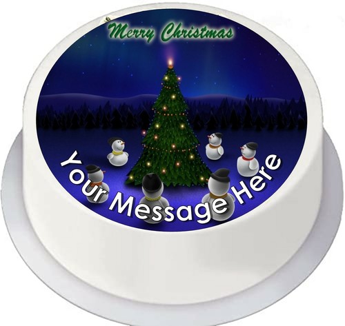 Edible Christmas Santa Cake Topper 6 designs, variety of sizes for your party - Picture 10 of 18