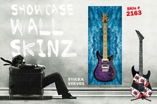 Wall Art Guitar Display  Décor Panes-Ocean Deep Abyss 2163