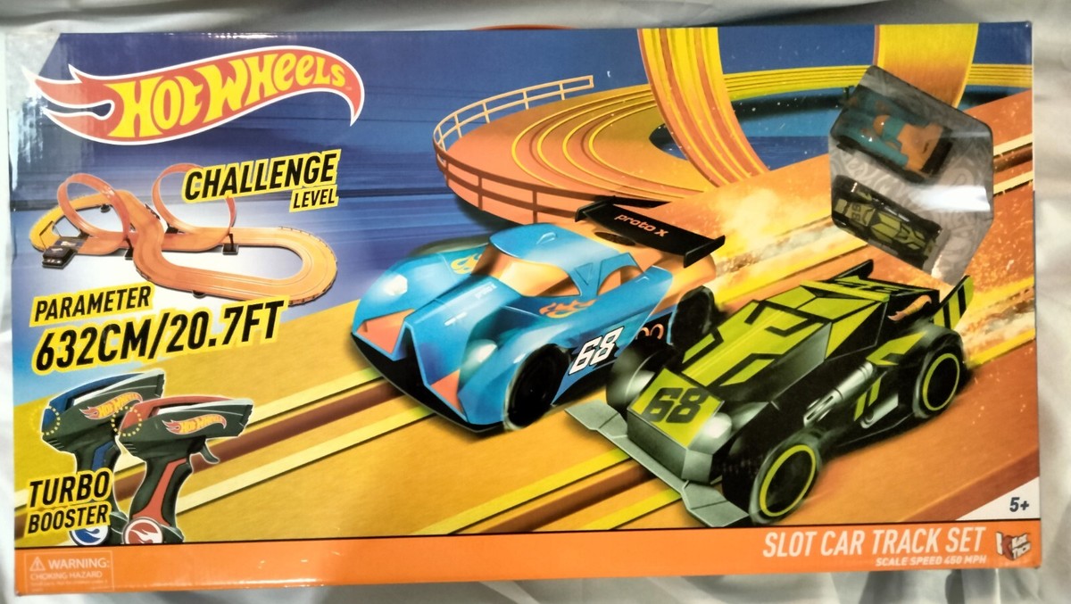 Hot Wheels 2016 slot car piste set défi niveau complet