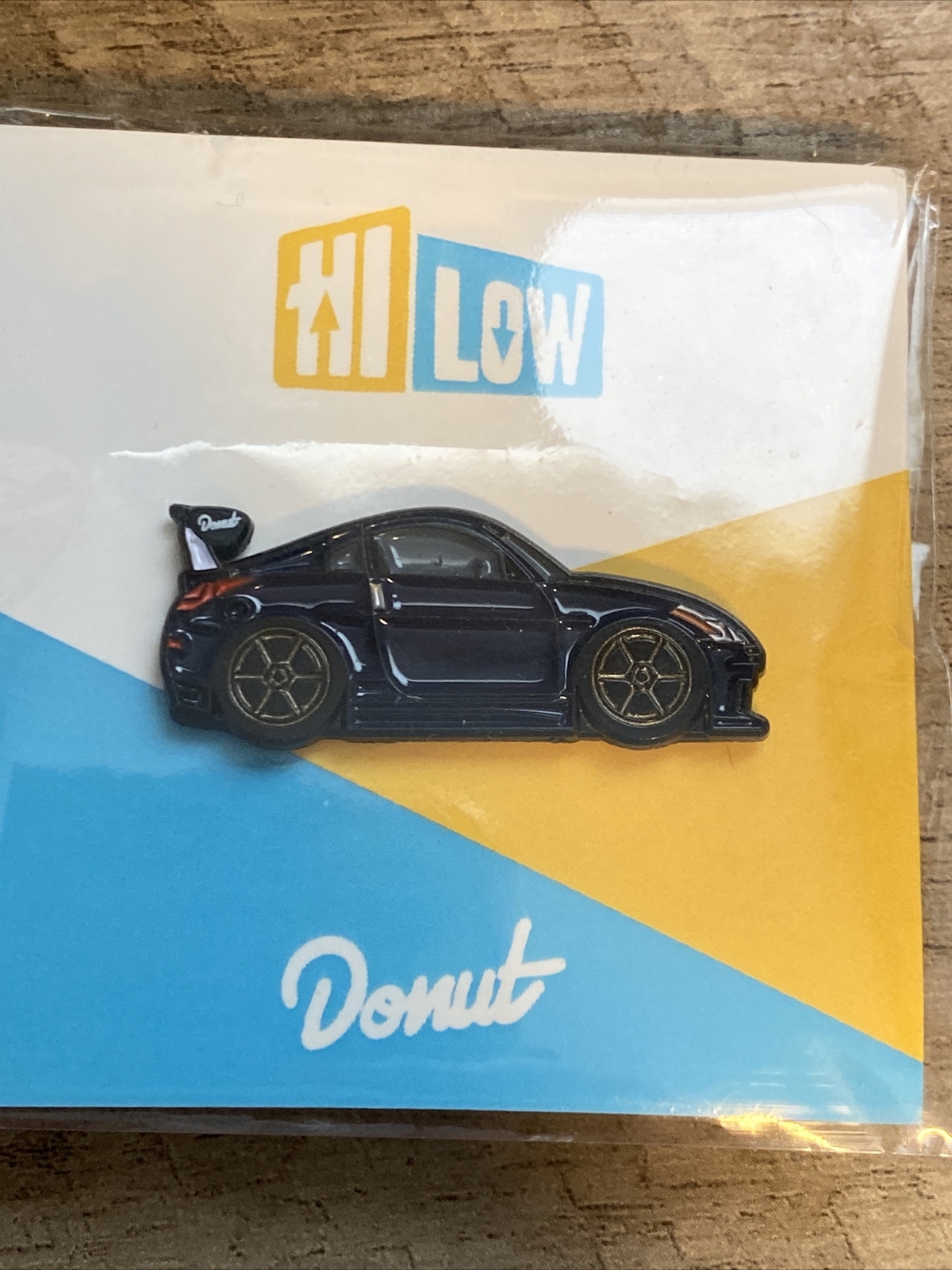 Donut Media Hi Low Pin 350Z Original 1st Edition New SOLD OUT Leen ...