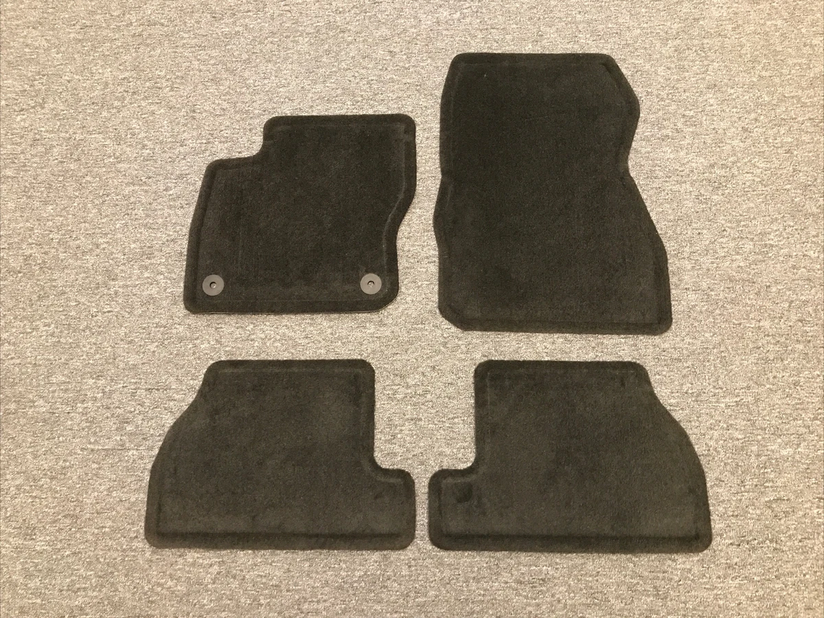 NEW OEM 2012 2018 Ford Focus Front Rear Black Carpet Floor Mats eBay