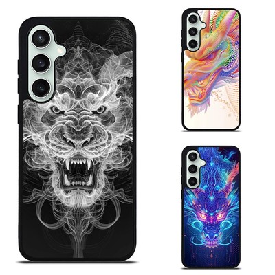 For Xiaomi Redmi Note 10 11 12 13 Pro Phone Cover Fractal dragon fashion