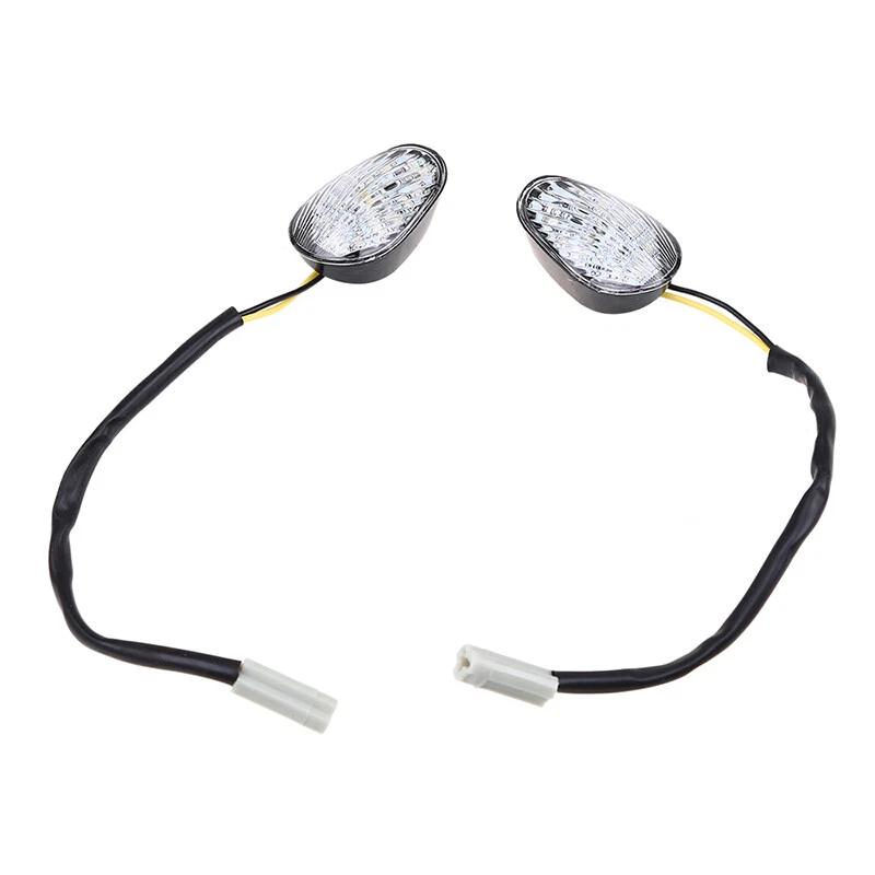 INDICADOR LED INTERMITENTE LUZ MONTAJE EMPOTRADO PARA 2004-2006 YAMAHA YZF R1 R6S 12V Foto 3 de 4