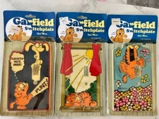 Vintage GARFIELD Light Switch Cover Kat's Meow NOS 1978 Switch Plate 3 Variation