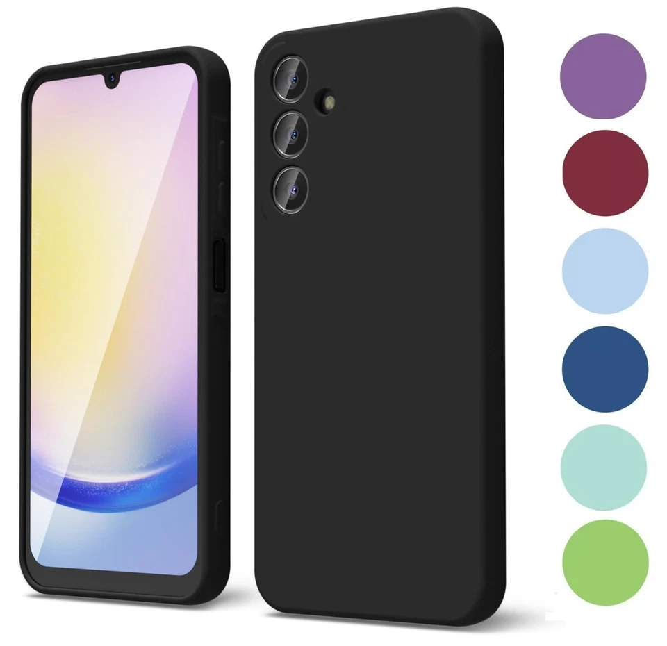 CRACKSIN Hülle für Samsung Galaxy A55 5G Silikon Handy Soft Schutzhülle Case Cover Tasche