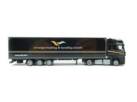 "Mb Actros'18 Bigspace Lowliner-Ksz \"Aircargo Trucking&Handling\", Herpa H0 953504"