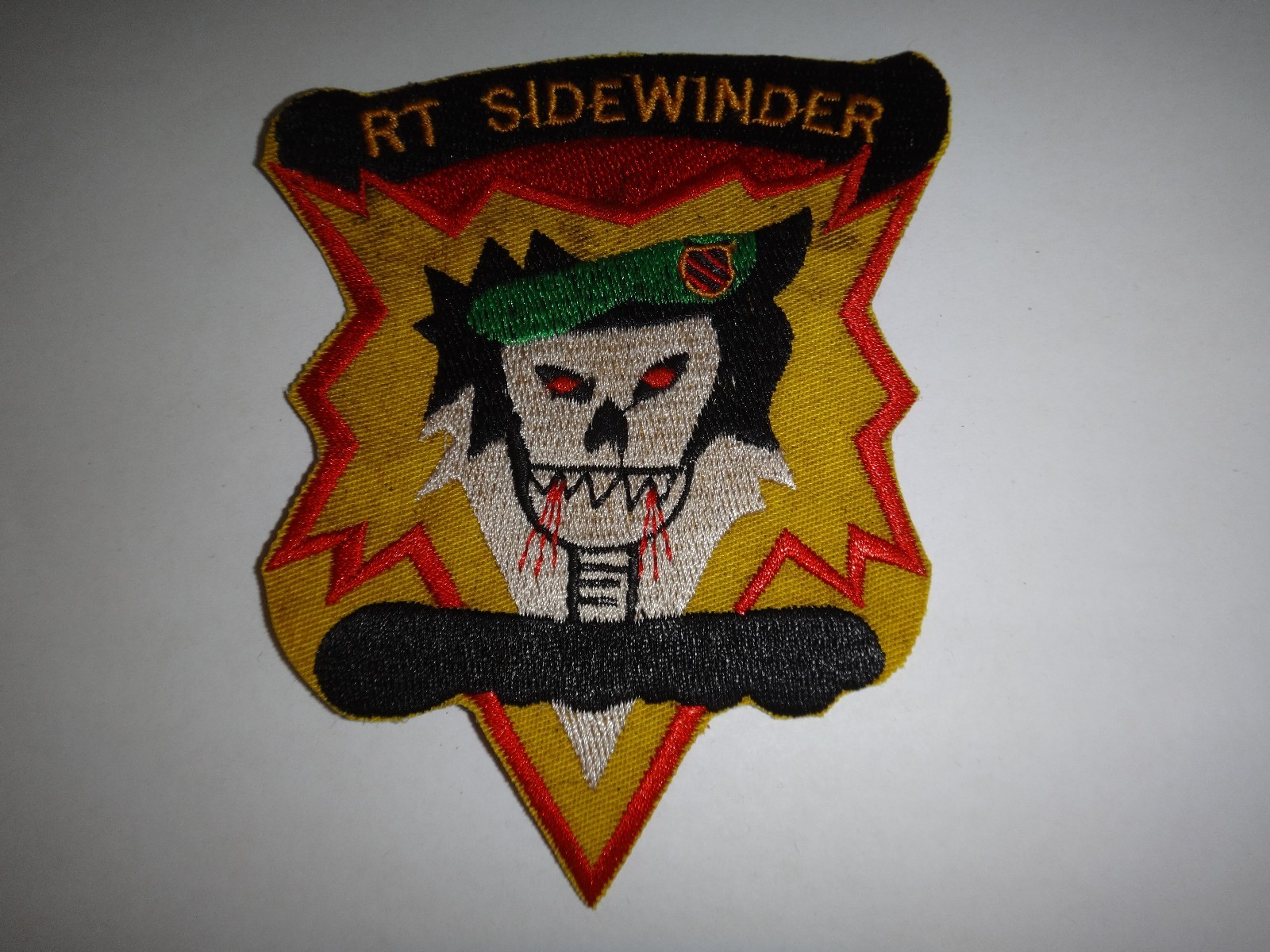 Vietnam War US 5th Special Forces Group MACV-SOG RT SIDEWINDER Patch | eBay