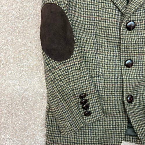 Polo Ralph Lauren Blazer Jacket Boys Size 7 Brown Tweed Wool Cashmere Formal - Picture 3 of 8