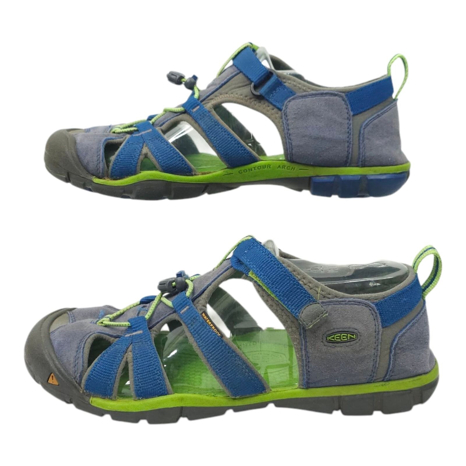 Sandali Keen Seacamp II CNX grandi bambini US 7 UK 6 EU 39 punta chiusa arco contorno