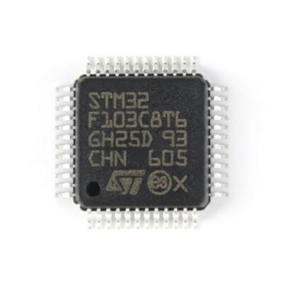 10PCS STM32F103C8T6 LQFP-48 32Bit Microcontroller Units MCU IC For ARM Cortex-M3