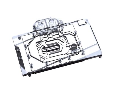 Bykski Full Coverage GPU Water Block and Backplate For Yeston RTX 4080 Sakura...