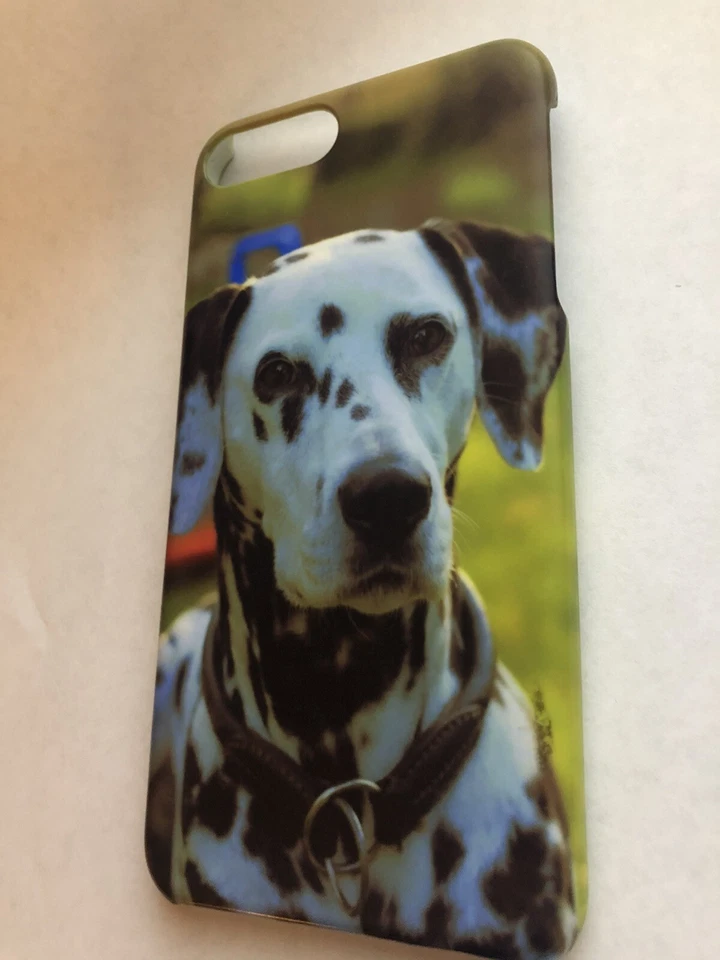 $10 DALMATIAN DOG HARD PHONE CASE COVER FOR APPLE IPHONE 7 PLUS  - Image 3 of 4