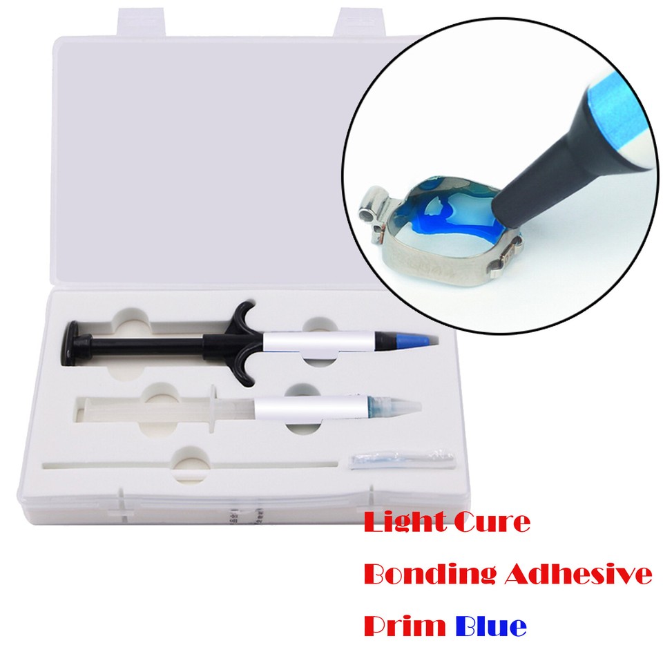 Dental Light Cure Adhesive Band Cements Kits Orthodontic Brackets