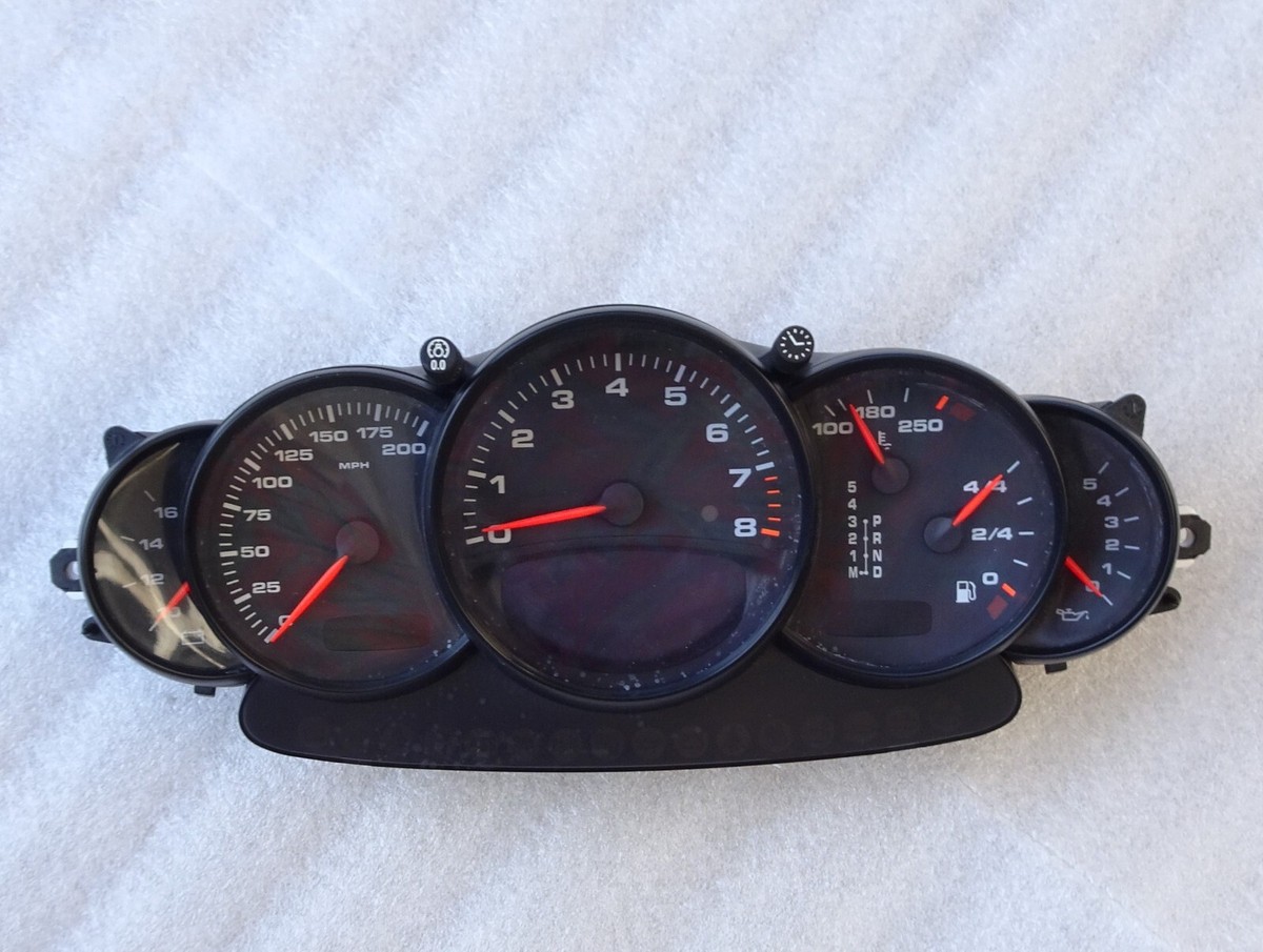 kiki291708オーダーページ PORSCHE 996 TIPTRONIC INSTRUMENT CLUSTER ( NEEDS REPAIR ) PART NO
