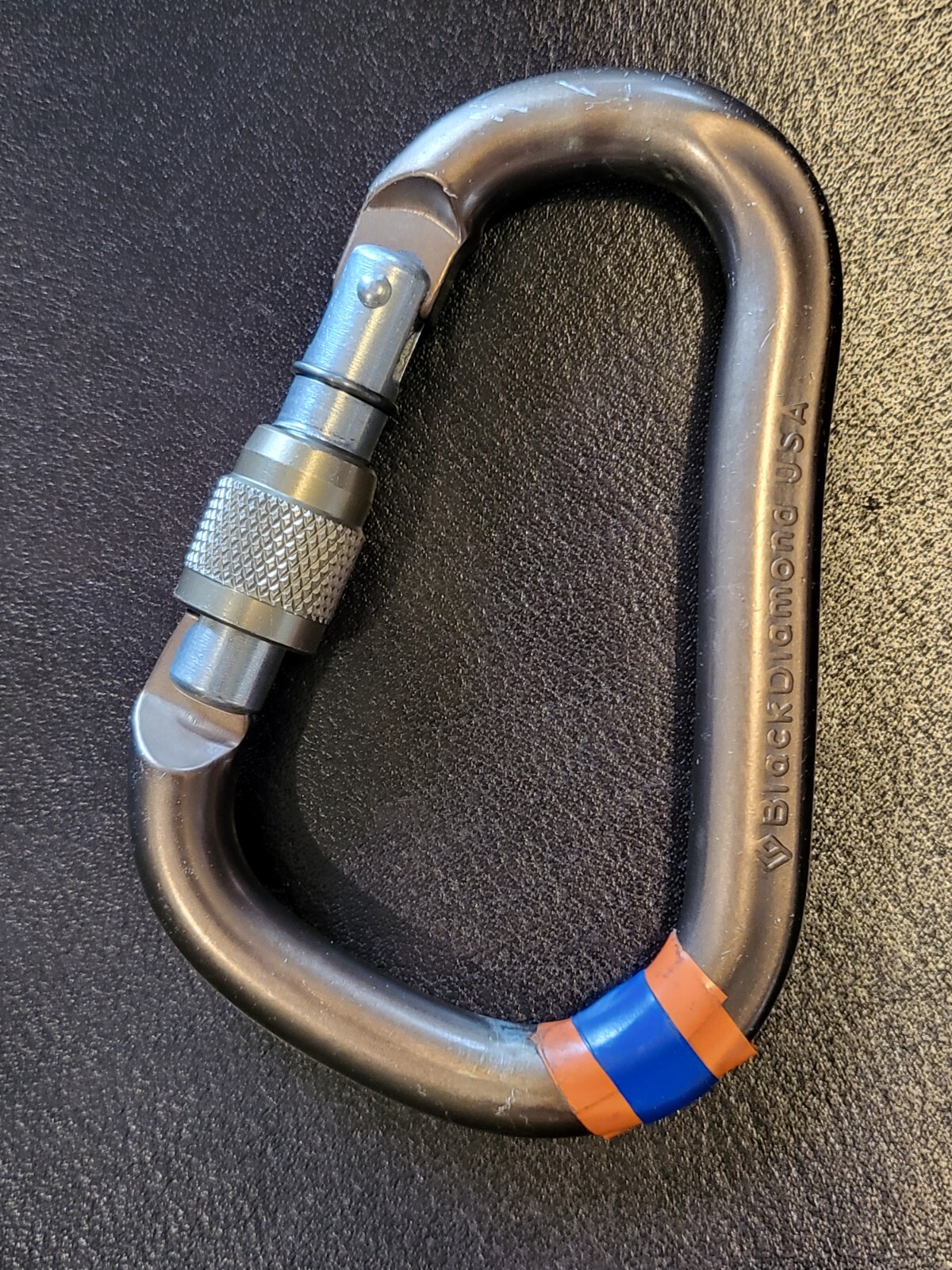 Black Diamond USA Rock Lock Screwgate Carabiner 24 KN 7KN 3313 eNotary