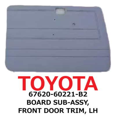 NEW】Toyota Genuine LAND CRUISER BOARD SUB-ASSY, FRONT DOOR TRIM
