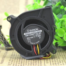 SUNON GB1206PTV2-AY 6025 12V 1.2W 6cm Turbo Cooling Fan Blower