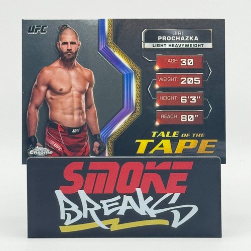 2024 Topps Chrome UFC Tale of the Tape Choose Pick Your Fighter Complete Set - Picture 21 of 31