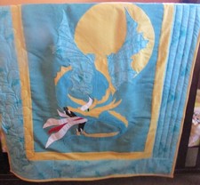 Dragon Quilt twin size available in larger sizes 