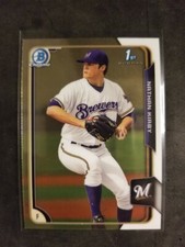 2015 Bowman Chrome draft NATHAN KIRBY card # 145