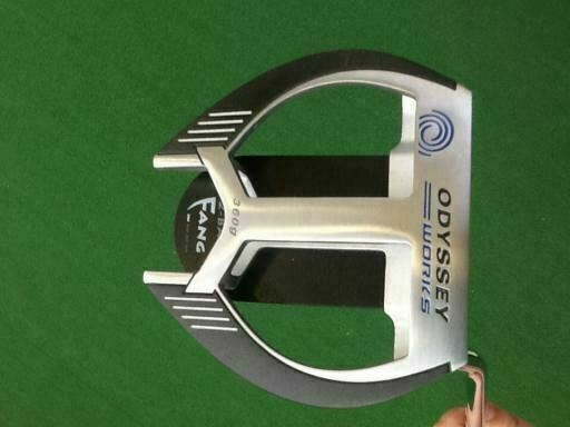 ODYSSEY WORKS CRUISER 2 BALL FANG パター　36 Odyssey Works Tank Cruiser 2-Ball Fang Putter with SuperStroke