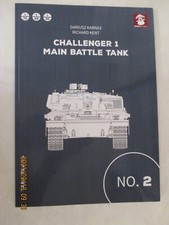 Tank Plans 2: Challenger 1 Main Battle Tank by Richard Kent (2024, Trade...