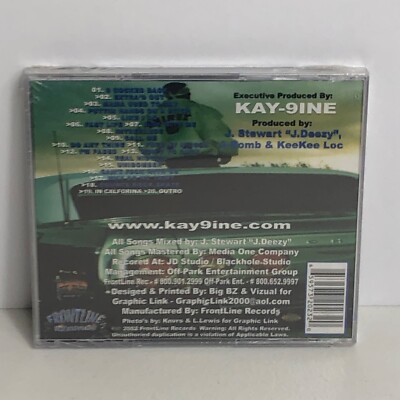洋楽 KAY-9INE THE 9 COCKED BACK The 9 Cocked Back [PA] by Kay-9ine (CD, Oct-2002, Front Line