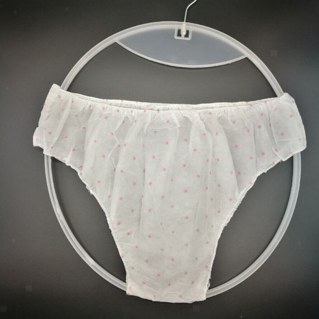 30Pcs Damen Einweg Unterhosen Einmal Unterwäsche Einmalunterhosen für