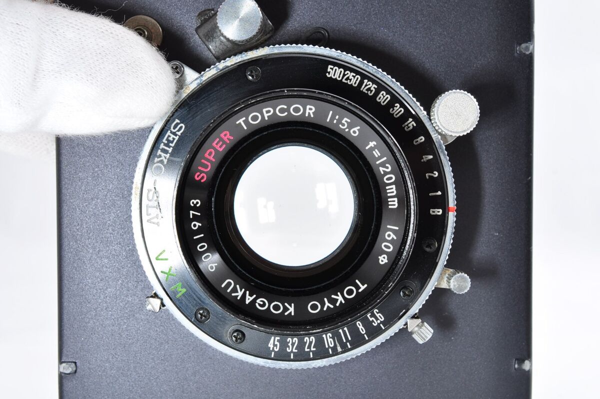 TOKYO KOGAKU SUPER TOPCOR 120mm f/5.6 Seiko Shutter Large TOKYO KOGAKU SUPER TOPCOR 120mm f/5.6 Seiko Shutter Large