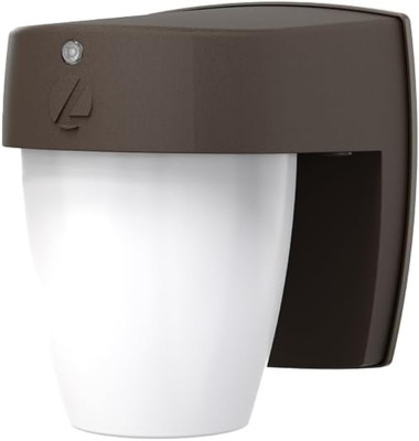OSC LED SWW2 Outdoor LED Wall Pack Entry Light with Photocell Dusk-To-Dawn, Dark