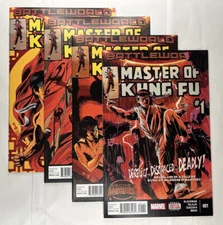 MASTER OF KUNG FU BATTLEWORLD #1-4 FULL SET SERIES 2 MARVEL 2015