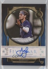 2022 Topps Five Star Auto Blue 23/25 Josh Lowe #FSA-JL Auto 7c5