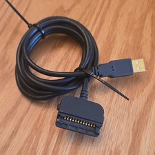 USB 2.0 to SATA Adapter Cable Gold Plated 1:1 Connection Split Black