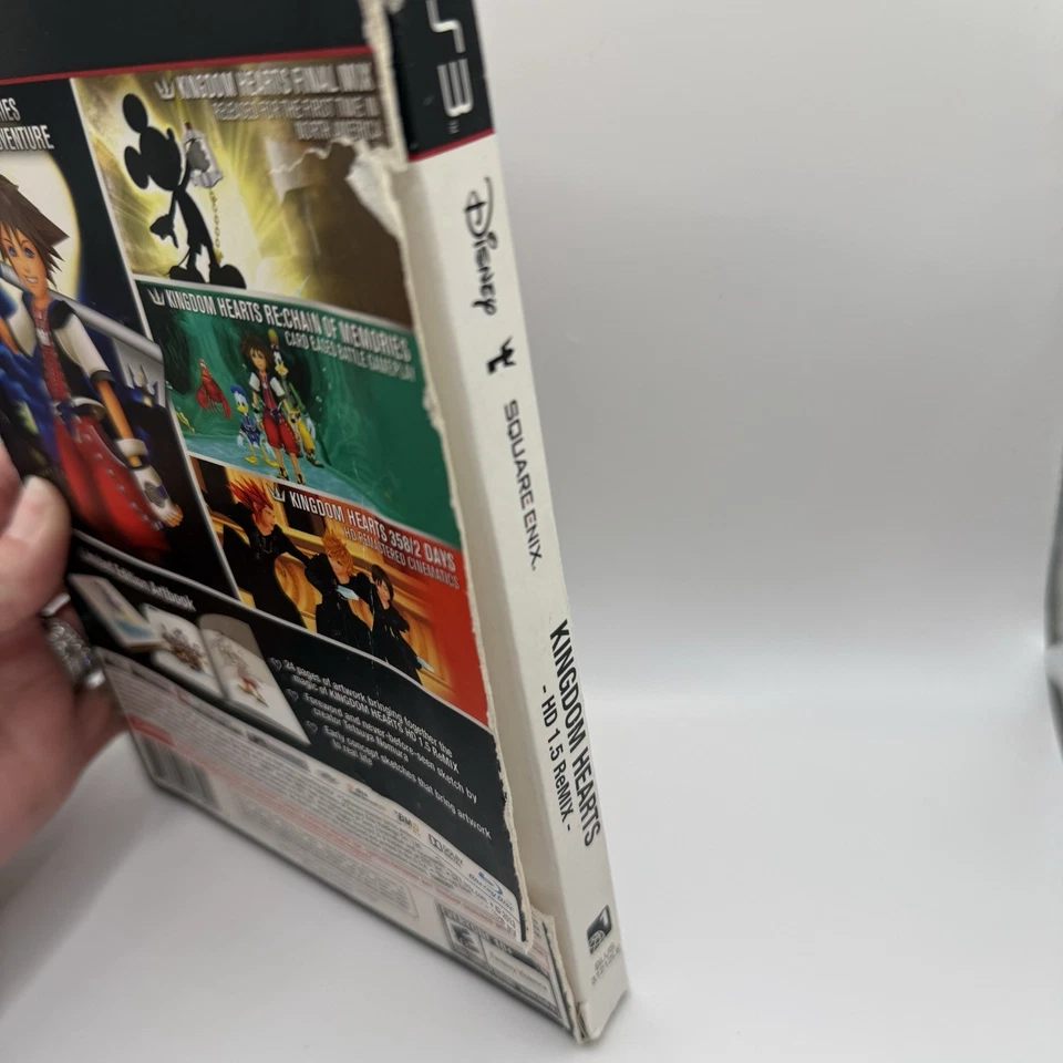 Kingdom Hearts HD 1.5 Remix (Edición Limitada con Libro de Arte) PS3 Completo PROBADO Foto 4 de 4