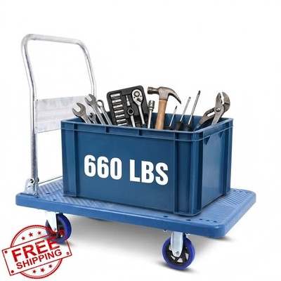 Dawot 660lbs Foldable Platform Truck Dolly