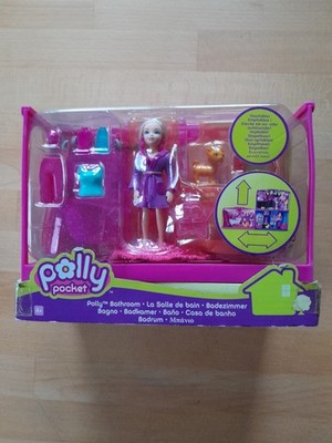 Mattel Polly Pocket Bathroom von 2007 OVP NEU! Für Sammler Vintage Rar