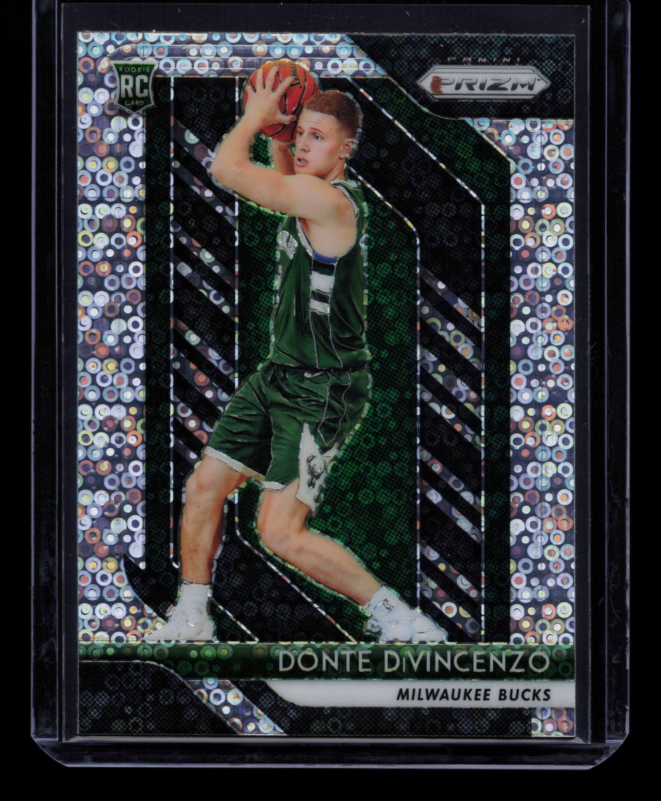 2018-19 Panini Prizm #246 Donte DiVincenzo Prizms Fast Break Prizm RC