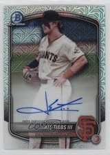 2025 Bowman Chrome Prospect Mega Box Auto James Tibbs III #BMA-JT