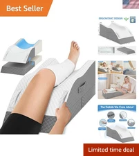Leg Elevation Pillow Memory Foam Support for Post Surgery Blood Circulation