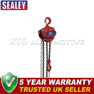 Sealey 2,5m Kettenblock 1 Tonne CB1000