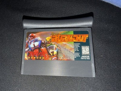 Atari Jaguar Super Burnout Cartridge WORKING