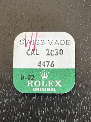 Genuine New Rolex Caliber 2030 4476 Rotor Axle. Sealed. Genuine NOS