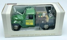 Speccast 29020 132 Die Cast John Deere 1953 Willys Jeep Stake Bed Truck Bank