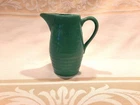 Bauer Pottery Ringware Vintage 5 1/4" "Syrup" Pitcher Excellent Condition