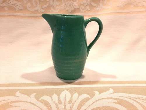 Bauer Pottery Ringware Vintage 5 1/4" "Syrup" Pitcher Excellent Condition