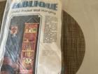 New VINTAGE COATS AND CLARK POCKET WALL HANGING EMBROIDERY KIT — photo 4