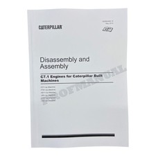 Caterpillar C7.1 Engine Disassembly Assembly Service Manual UENR4468