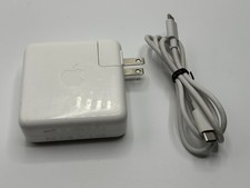 Genuine OEM Apple 61W USB-C Type-C AC Power Adapter Charger with Cable A1947